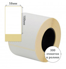 Термоэтикетка 58*100 (300шт./р) ЭКО РАФ