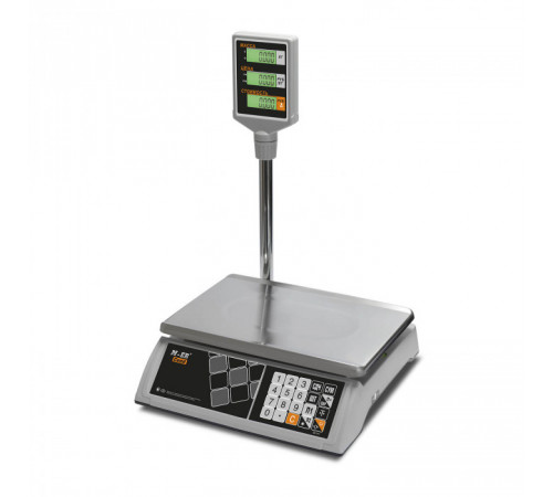 Весы  M-ER CEED 327P-32.5 LCD  со стойкой