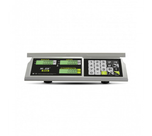 Весы  M-ER SLIM 326-32.5 LCD  торг. без стойки