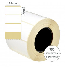 Термоэтикетка 58*30 (700шт./р) ЭКО РАФ