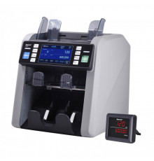 Счетчик банкнот MERTECH C-200 Double CIS MG touch screen