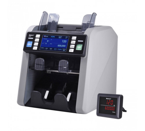 Счетчик банкнот MERTECH C-200 Double CIS MG touch screen